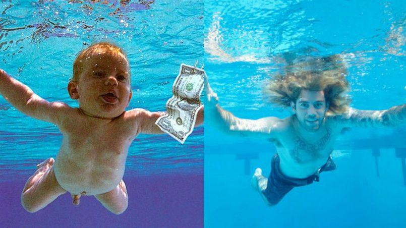 Spencer Elden, le célèbre bébé de le couverture de Nirvana fête ses 25 ans
