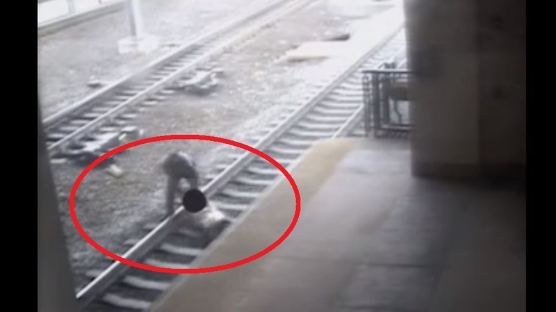 Vidéo : Un suicidaire sauvé à la dernière minute !