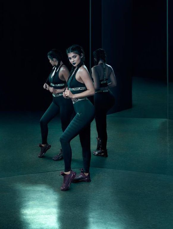 Kylie Jenner, super magnifique dans la nouvelle compagne de Puma !